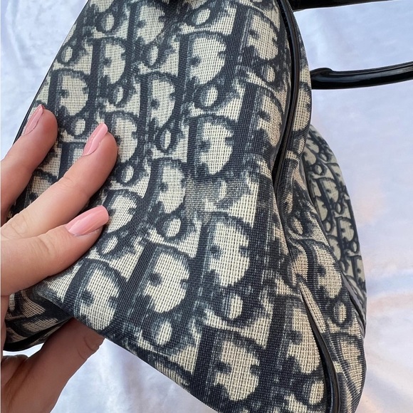 🚨🚨SOLD🚨🚨Dior Navy Trotter Boston Bag - Picture 12 of 14